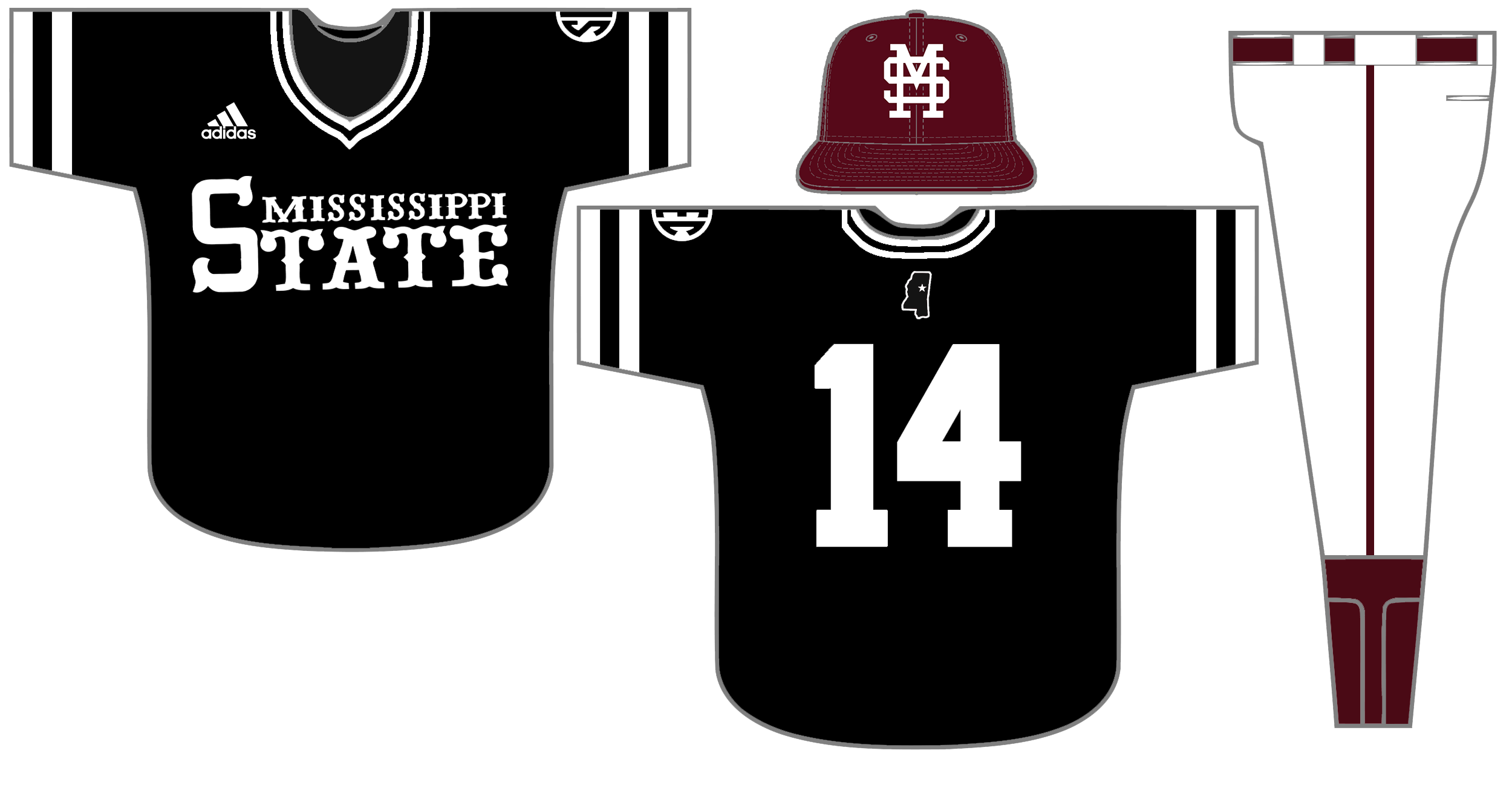 mississippi state baseball jersey for sale