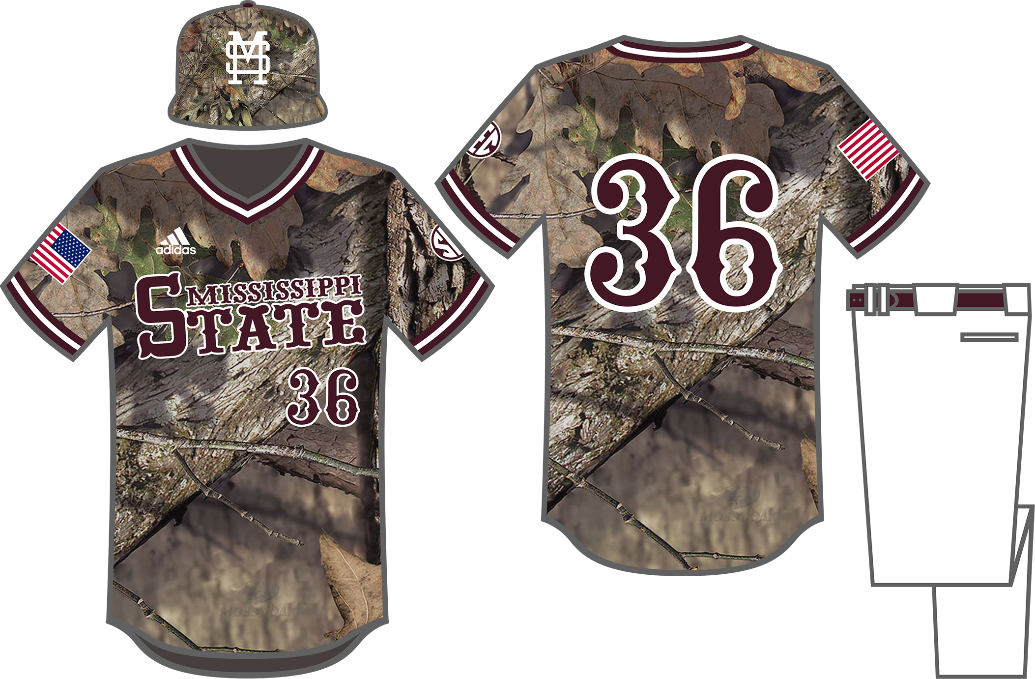 Mississippi State Baseball Uniform History - Hail State Unis