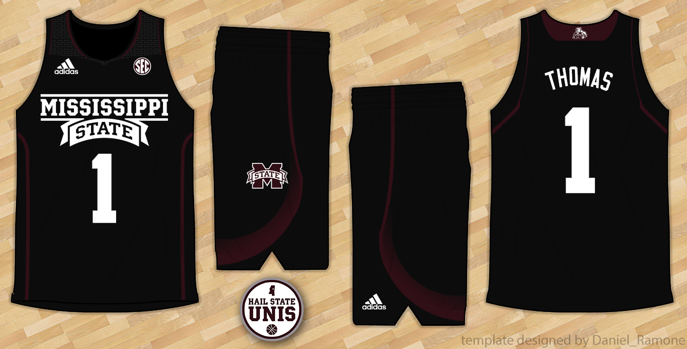 black and maroon jersey